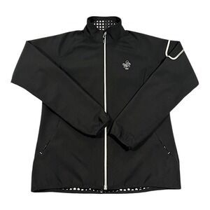 Sunice Womens‎ Black Full Zip Lightweight Golf Jacket Size SP